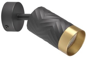 Faretto ARRAS 1xGU10/10W/230V nero