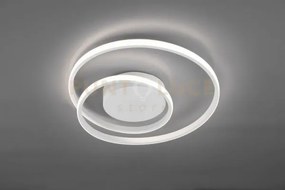 Zibal plafoniera led 22w 2500lm, 3000k spirale bianca dimmerabile c...