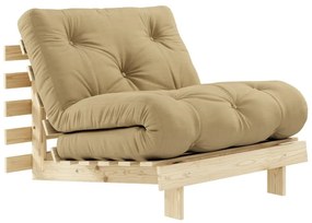 Poltrona variabile Raw/Wheat Beige Roots - Karup Design