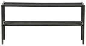 Scarpiera in metallo nero Ferro - WOOOD