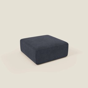 BonBon pouf divano modulare in 2 dimensioni in tessuto smacchiabile T23 blu ardesia
