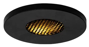 Set di 6 faretti da incasso moderni neri IP54 per bagno - Shed Honey