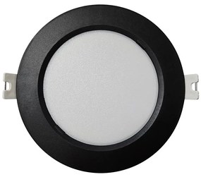 Lampada LED da incasso CIRCLE LED/6W/230V 4000K diametro 12 cm nero