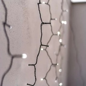 Catena LED natalizia da esterno 100xLED/1x2m IP44 bianco freddo