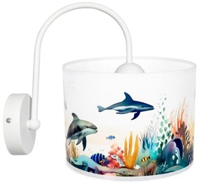 Applique per bambini OCEAN 1xE27/60W/230V