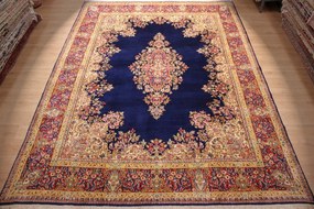 Kerman Tappeto 290x390 (Iran) Annodato A Mano