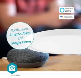 Nedis WIFILAC31WT - LED RGBW Lampada dimmerabile LED/18W/230V 2700-6500K Wi-Fi