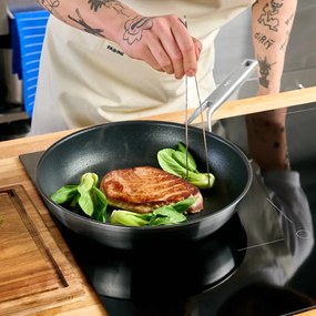 Padella in acciaio inox con superficie antiaderente ø 30 cm Lucca 3.0 – FABINI