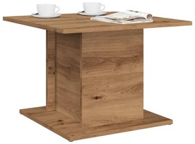 Tavolino Salotto Rovere Artigianale 55,5x55,5x40 Cm Truciolato /