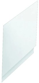 Pannello di rivestimento vasca laterale Egeria acrilico bianco L 80 x H 50 cm