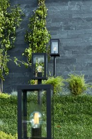 Lampione da giardino, Alamonte H 101.5 cm, nero, IP44 EGLO