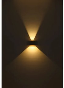 Globo 15553W1W - Applique a LED ALINA LED/8W/230V marrone