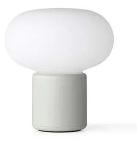 New Works - Karl-Johan Portable Lampada da Tavolo IP65 Light Grey New Works