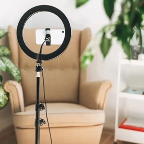 LED Lampada dimmerabile con treppiede e supporto per vlogging LED/15W/5V 2700-6500K