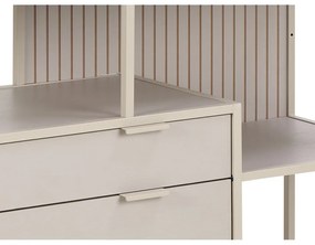 Libreria grigia 114x78x35 cm Seaford - Actona