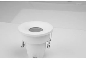 Azzardo AZ5389 - Lampada da incasso per bagno ROMOLO 1xGU10/50W/230V IP65 bianco