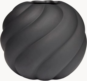 Vaso in ceramica dipinto a mano Twist Ball, alt. 20 cm