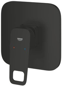 Rubinetto per doccia getto aerato ad incasso monocomando Clova Pulse nero opaco GROHE