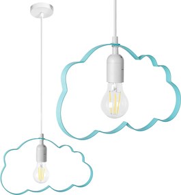 LAMPADA PENSILE NUVOLETTA AZZURRO