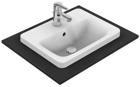 Lavabo da appoggio IDEAL STANDARD rettangolare in ceramica L 50 x H 17.5 x P 39 cm bianco