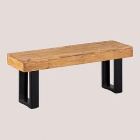 Panca In Legno Riciclato Bech Legno Riciclato - Sklum