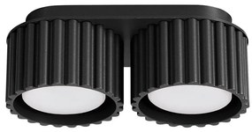 Sollux  SL.1788 - Faretto AURA 2xGX53/10W/230V nero