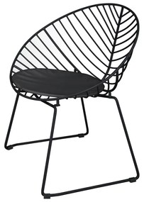 Set di 2 sedie da giardino nere Coco - Bonami Selection