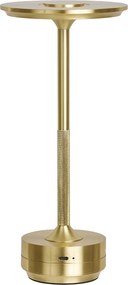 Lampada da tavolo LED color ottone (altezza totale 28,5 cm) Lyneham – House Nordic