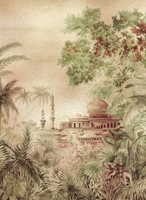 Coordonne Carta da parati panoramica Taj Majal Metallics - Gold