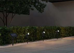 Illuminazione esterna LED con alimentazione a pannelli solari con picchetto Obidos – Trio