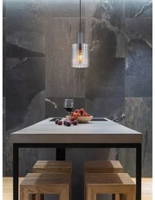 Globo 15904HS - Lampadario a sospensione con filo TULIVAR 1xE27/40W/230V diametro 18 cm grigio