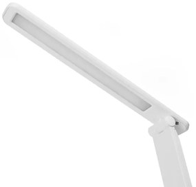 LED RGBW Lampada dimmerabile con ricarica wireless, display Porta USB 6W/5V 3000-6500K bianco