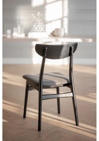 Sedie da pranzo nere in un set di 2 Rodham - Rowico