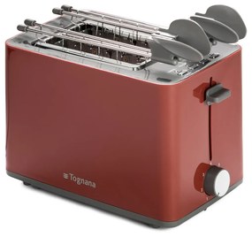 Tostapane 2 fette Tognana con pinze 850 W rosso