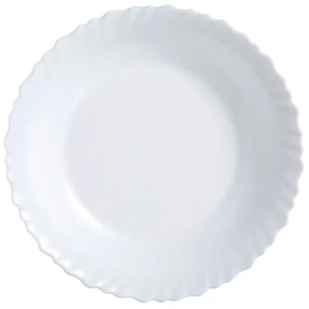 Luminarc - Piatto da Dessert Crazifolia 20,5 cm, 1 Pezzo, Blu, Multicolore, Verde, 20,5 cm