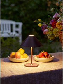 Halo Design 800834- Lampada da tavolo ricaricabile dimmerabile a LED HYGGE LED/3W/4000 mAh IP54 bordeaux