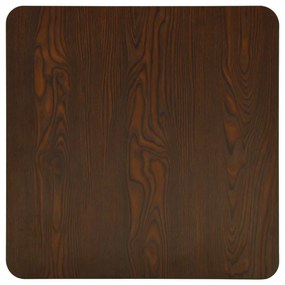 Tavolo da bistrot cenere scuro 70x70x107 cm
