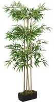 Albero Bamb Artificiale 988 Foglie 150 cm Verde 358982