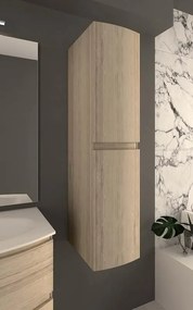 Colonna per mobile bagno Vague BADEN HAUS 2 ante P 38 x L 30 x H 130 cm rovere
