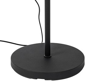 Lampada da terra industriale nera 35 cm regolabile - Hanze