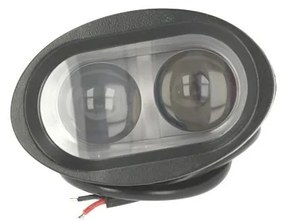 Lampada Faretto Fanale Led Per Carrello Elevatore Muletto Luce Blu 9V-60V 20W Avvertimento Visiva Segnalazione