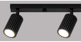 Faretto nero 6,5x81 cm Gleam – Sollux