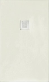 Piatto doccia 80x120 in marmoresina effetto pietra beige riducibile Ten