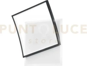 Plafoniera led ayrton quadrata nera 42w 5200lm cct 3000 4000 6500k ...