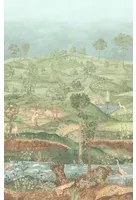 GP & J Baker Carta da parati Royal Park - Royal Green