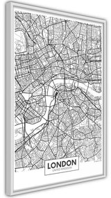Poster City Map: London