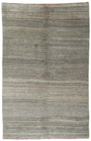 Gabbeh Tappeto 150 x 220 Nero (Iran) Annodato A Mano