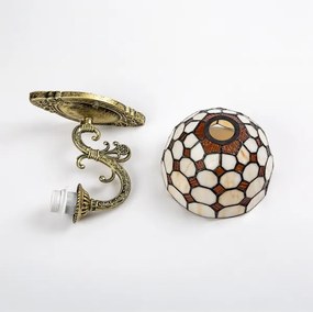 Brilagi - Lampada da parete in stile Tiffany DORAN 1xE27/40W/230V
