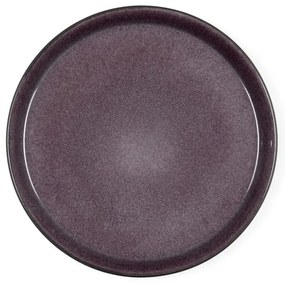 Piatto nero/viola in gres ø 27 cm Gastro Black/Purple – Bitz
