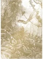 KEK Amsterdam Carta da parati panoramica Tropical Landscapes Gold 2 - M